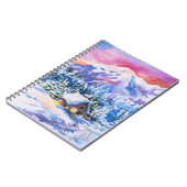 Carnet Paysage d'hiver (Côté gauche)