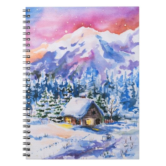 Carnet Paysage d'hiver (Devant)
