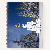 Carnet Paysage d'hiver de Noël (Devant)