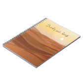 Carnet Paysage du désert (Côté gauche)