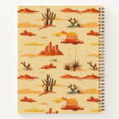 Carnet Paysage du désert Arizona Motif (Dos)