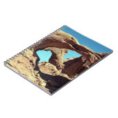 Carnet Paysage du désert de Double Arch (Côté gauche)