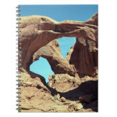 Carnet Paysage du désert de Double Arch (Devant)