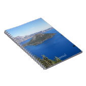 Carnet Paysage du lac Blue Crater (Côté Droit)