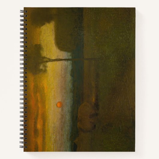Carnet Paysage du soir par George Inness (1889) (Devant)