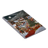 Carnet Paysage enneigé de Noël vintage (Côté Droit)