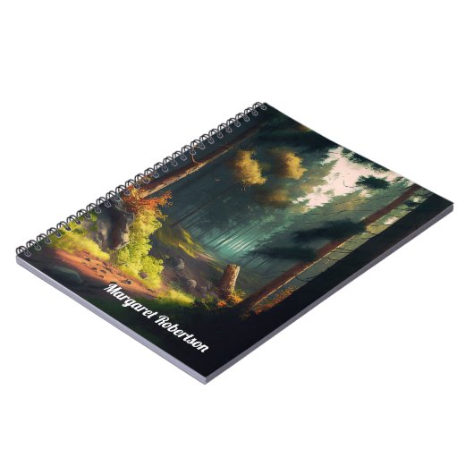 Carnet Paysage forestier (Côté gauche)