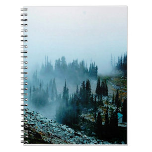 Carnet paysage forestier, arbres naturels, alpages, arbre