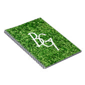 Carnet Paysage Gardner Green Grass Initiales (Côté Droit)