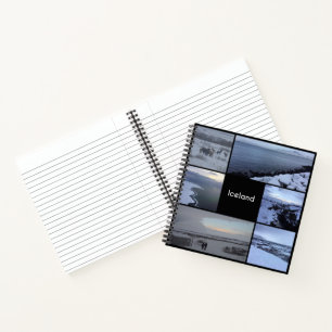 Carnet Paysage hivernal islandais