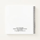 Carnet Paysage islandais par Pola.B.Alex (Dos)