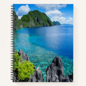 Carnet Paysage marin de l'archipel de Bacuit (Devant)