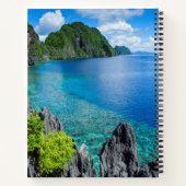 Carnet Paysage marin de l'archipel de Bacuit (Dos)