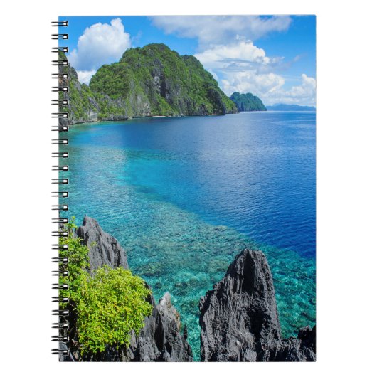 Carnet Paysage maritime de l'archipel de Bacuit (Devant)
