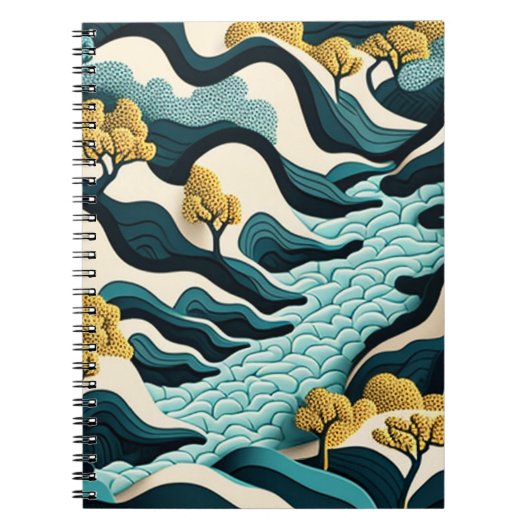 Carnet Paysage moderne (Devant)