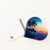 Carnet Paysage naturel avec piscine et palmiers-25925 (Intérieur)