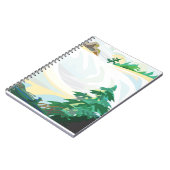 Carnet Paysage neigeux (Côté gauche)