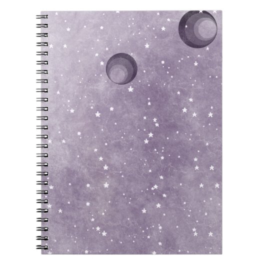 Carnet Paysage nocturne de l'horoscope (Devant)