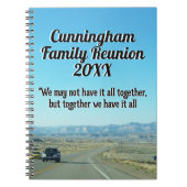 Carnet Paysage Photo Ensemble Citer Réunion familiale (Devant)