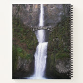 Carnet Paysage pittoresque de Multnomah Falls (Dos)