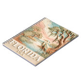 Carnet Paysage Texturé de la Faune Aviaire des Everglades (Côté gauche)