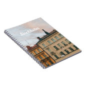 Carnet Paysage urbain de Södermalm à Stockholm (Côté Droit)