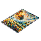 Carnet Paysage vibrant (Côté gauche)