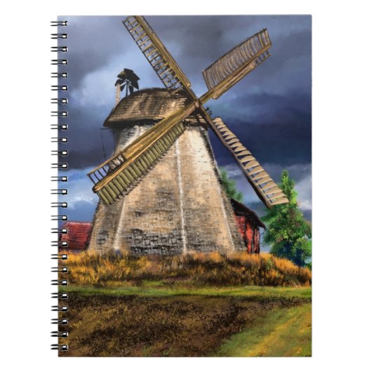Carnet paysager de Pays-Bas Windmill (Devant)