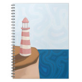 Carnet paysager du phare rayé (Devant)