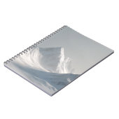 Carnet paysager minimal couvert de neige (Côté gauche)