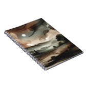 Carnet paysager Moody Watercolor Forest (Côté Droit)