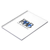 Carnet PBB Notebook - Blue (Côté gauche)