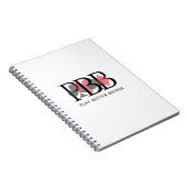 Carnet PBB Notebook - Red (Côté Droit)