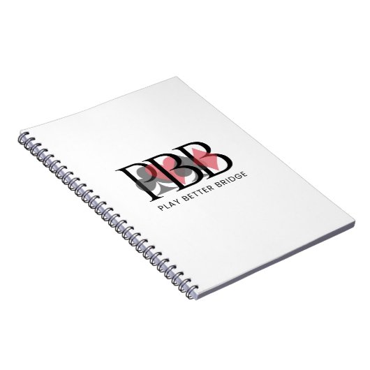 Carnet PBB Notebook - Red (Côté Droit)
