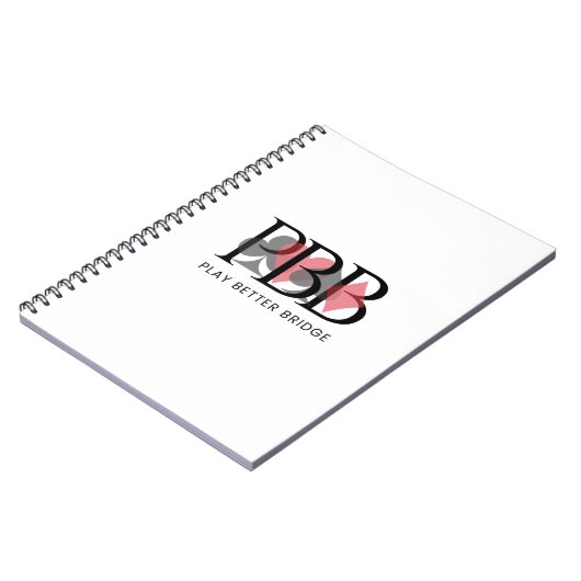 Carnet PBB Notebook - Red (Côté gauche)