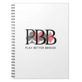 Carnet PBB Notebook - Red (Devant)