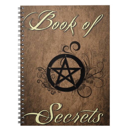 Carnet PC portable Book of Secrets (Devant)