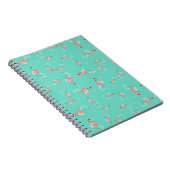 Carnet PC portable Christmas Flamant rose Twist (Côté Droit)