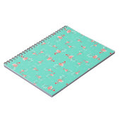 Carnet PC portable Christmas Flamant rose Twist (Côté gauche)