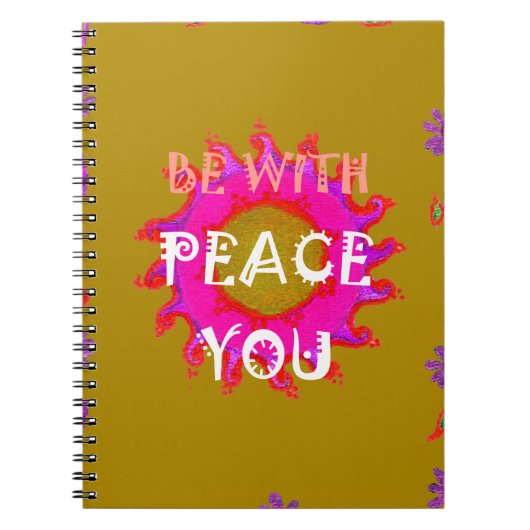 Carnet Peace (Devant)