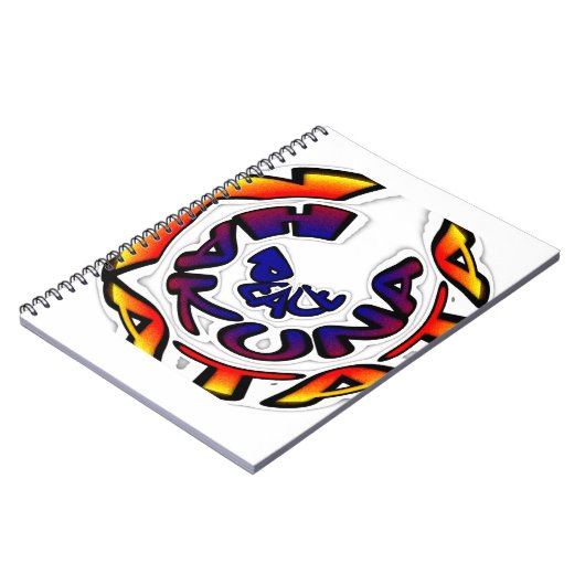 Carnet "Peace Hakuna Matata" (Côté gauche)