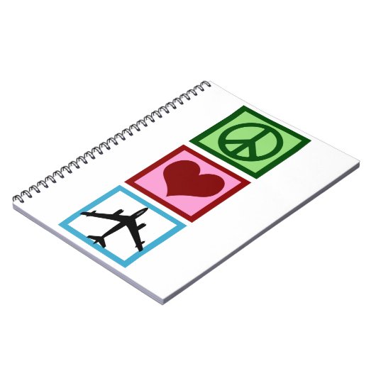 Carnet Peace Love (Côté gauche)