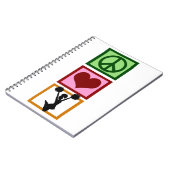 Carnet Peace Love (Côté gauche)