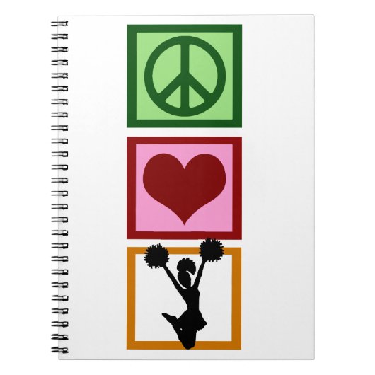 Carnet Peace Love (Devant)