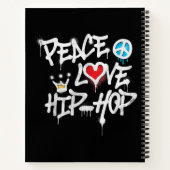Carnet Peace Love Hip hop Dancing (Dos)