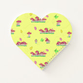 Carnet Peace Love Mushrooms (Dos)