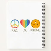 Carnet Peace Love Pickleball (Dos)