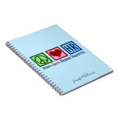 Carnet Peace Love Ressources humaines (Côté Droit)