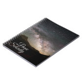 Carnet Peace & Serenity Mountain Night Sky (Côté gauche)