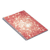 Carnet Peach Champagne Stars (Côté Droit)